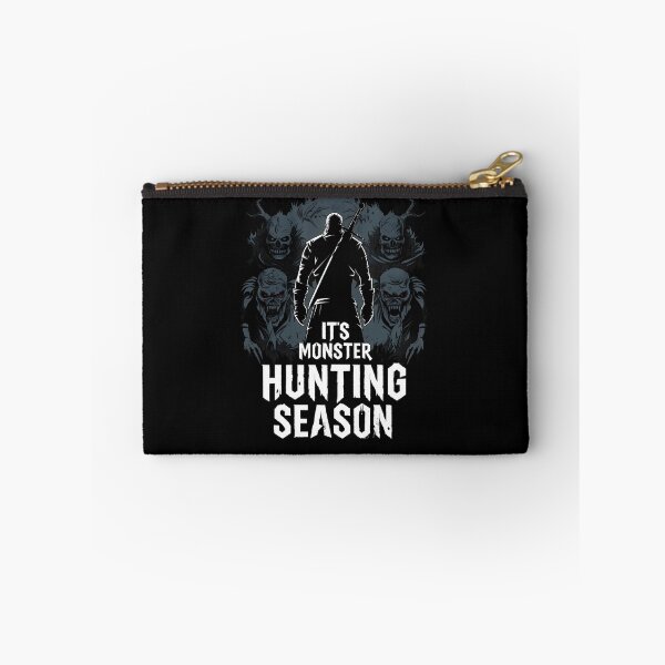 Item preview, It's Monster Hunting Season - Silhouette - Witcher designed and sold by Fenay Designs.