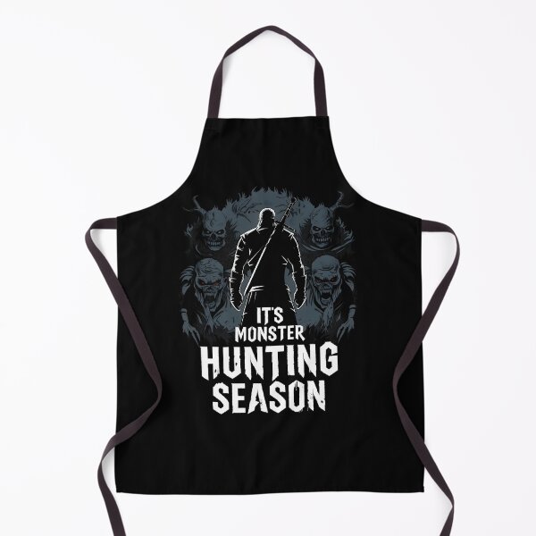 Item preview, It's Monster Hunting Season - Silhouette - Witcher designed and sold by Fenay Designs.
