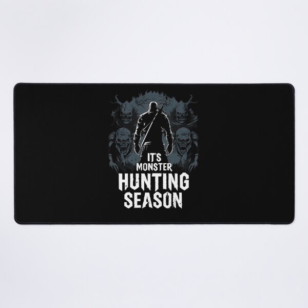 Item preview, It's Monster Hunting Season - Silhouette - Witcher designed and sold by Fenay Designs.