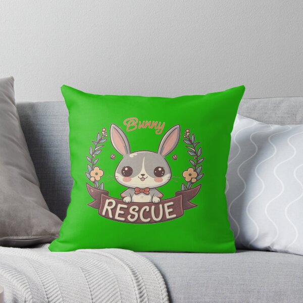 Item preview, Bunny rescue cute smile designed and sold by bukajart.