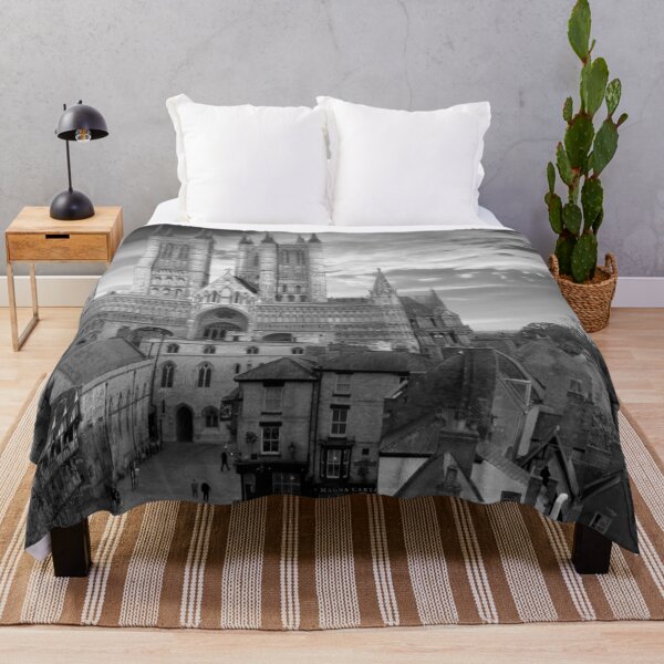 Item preview, Lincoln Cathedral BW designed and sold by Alisonchambers2.