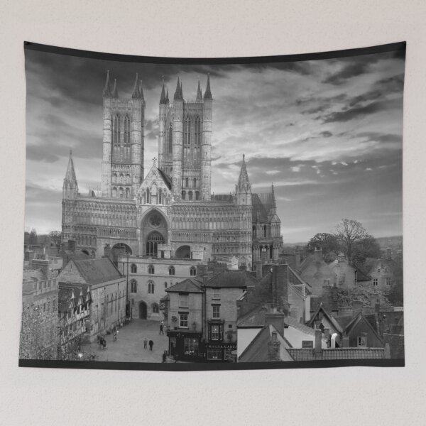 Artikelvorschau, Kathedrale von Lincoln BW entworfen und verkauft von Alisonchambers2.