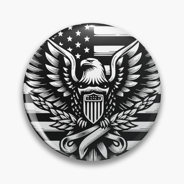 Item preview, American eagle, patriotic eagle, eagle drawing designed and sold by Kr1tos.