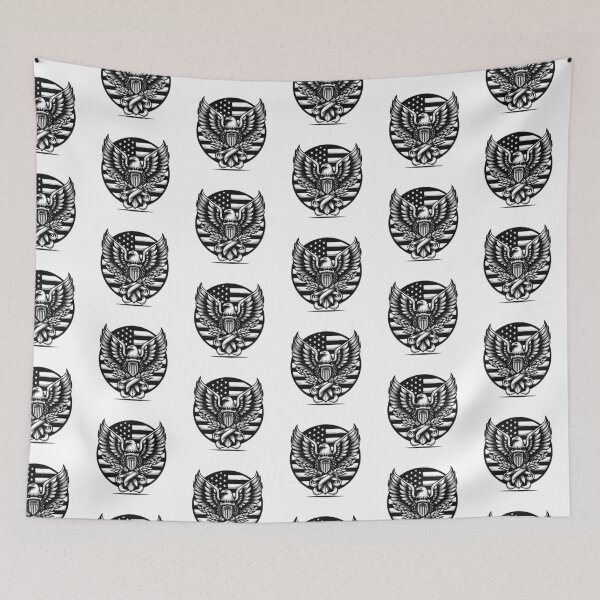 Item preview, American eagle, patriotic eagle, eagle drawing designed and sold by Kr1tos.