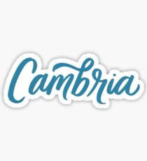 Cambria Sticker