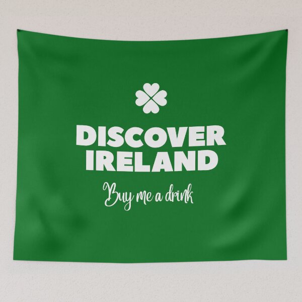 Item preview, Discover Ireland, buy me a drink - St Patrick's day designed and sold by retropetrol.
