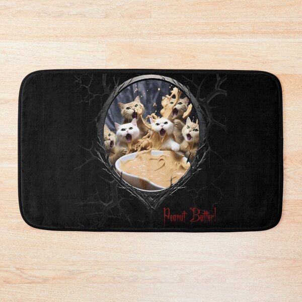 Item preview, Cats & Kittens Making A Huge Peanut Butter Mess designed and sold by FatCatStudios.
