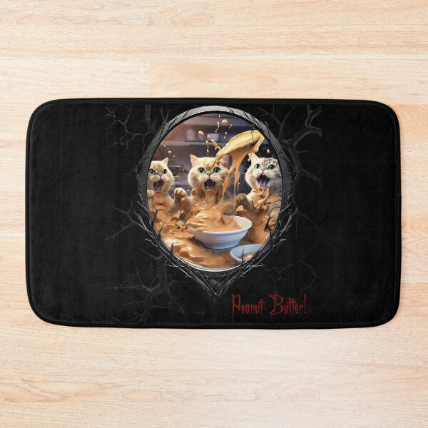 Item preview, Cats & Kittens Making A Huge Peanut Butter Mess designed and sold by FatCatStudios.
