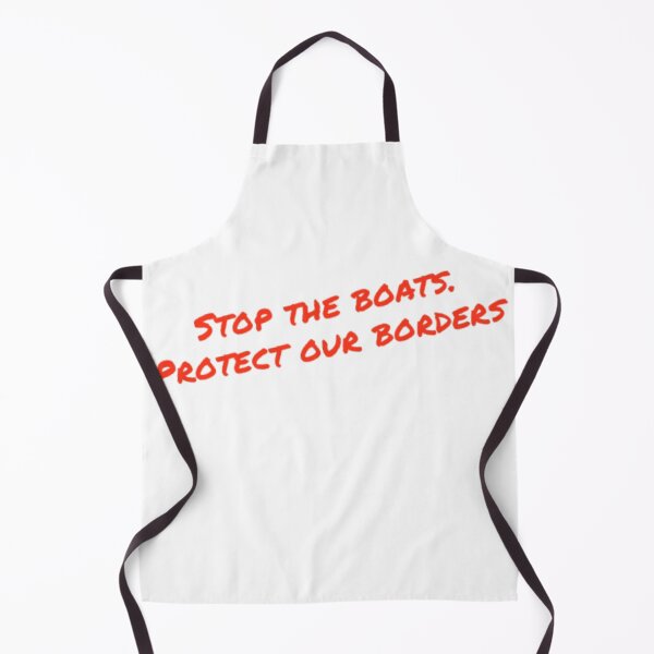 Item preview, stop the boats red designed and sold by 1andydesign.