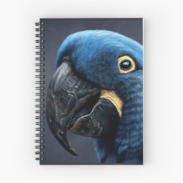 Item preview, Macaw parrot blue feathers designed and sold by NathBros.