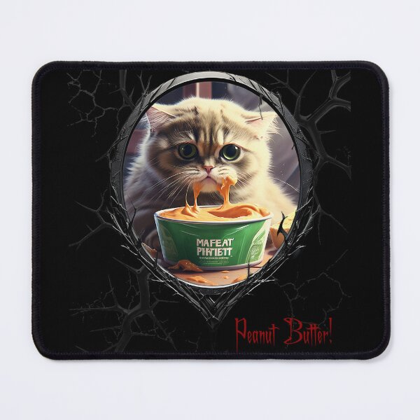 Item preview, Cats & Kittens Making A Huge Peanut Butter Mess designed and sold by FatCatStudios.
