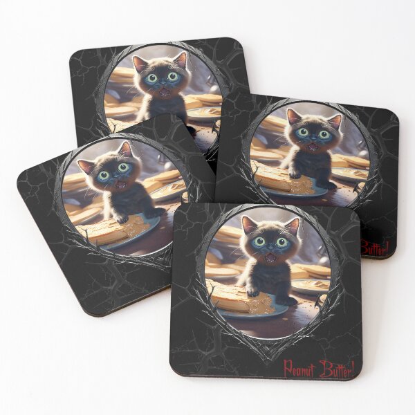 Item preview, Cats & Kittens Making A Huge Peanut Butter Mess designed and sold by FatCatStudios.