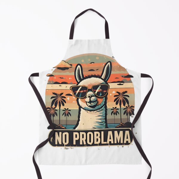 Item preview, NO PROBLAMA LLAMA T-SHIRT DESIGN designed and sold by T3goods.