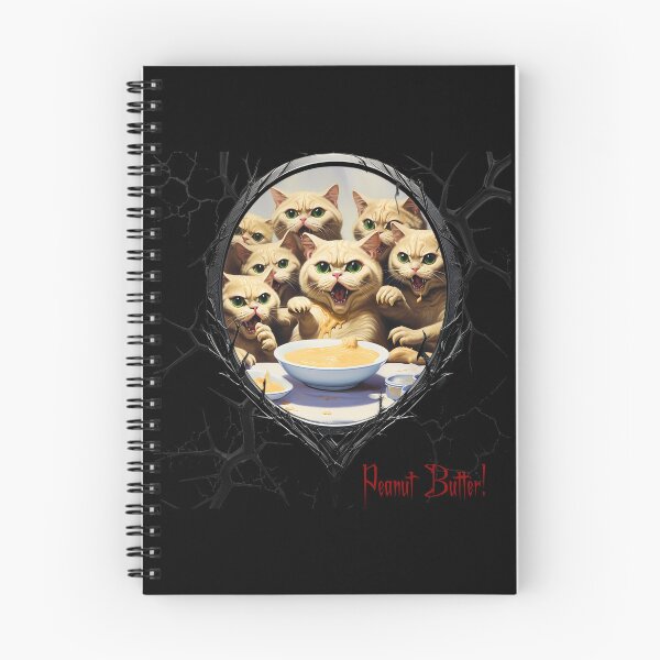 Item preview, Cats & Kittens Making A Huge Peanut Butter Mess designed and sold by FatCatStudios.
