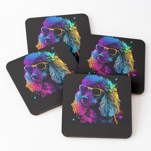 Item preview, Poodle Pop Art Design Colorful Poodle Lover Design designed and sold by adsman68.