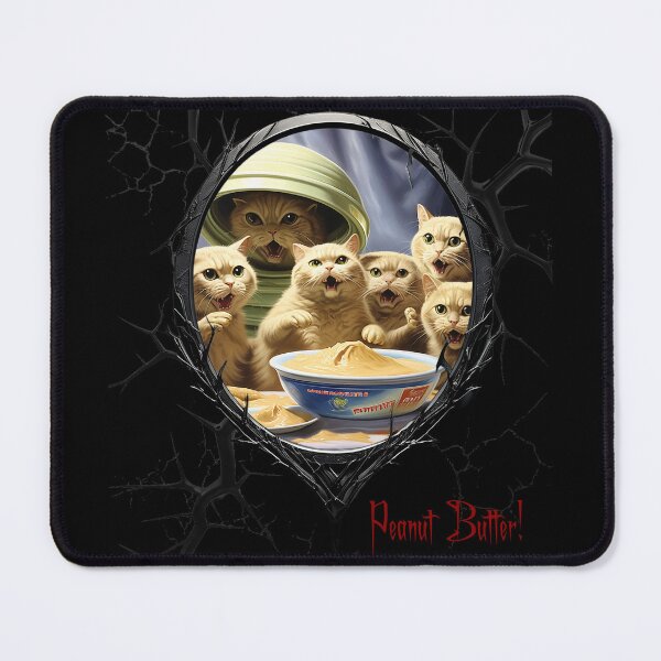Item preview, Cats & Kittens Making A Huge Peanut Butter Mess designed and sold by FatCatStudios.