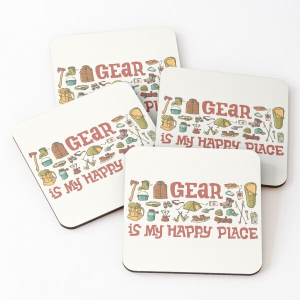 Item preview, Gear is My Happy Place designed and sold by suttonbelyea.