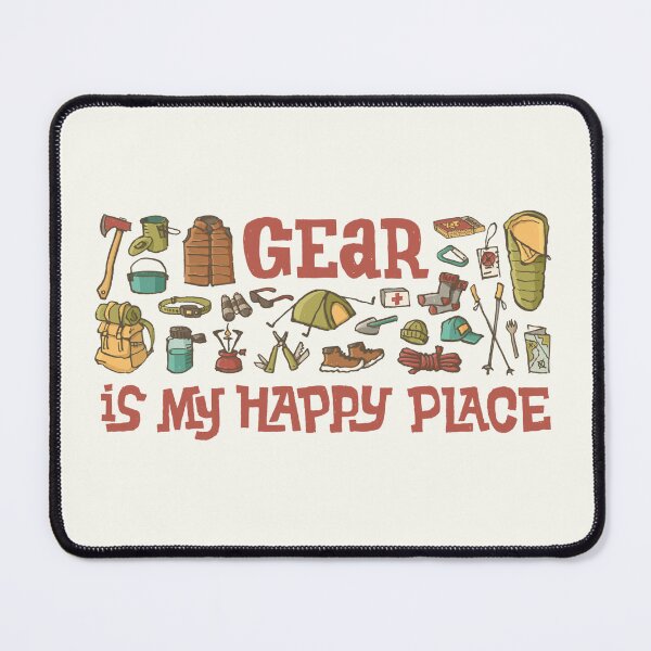 Item preview, Gear is My Happy Place designed and sold by suttonbelyea.