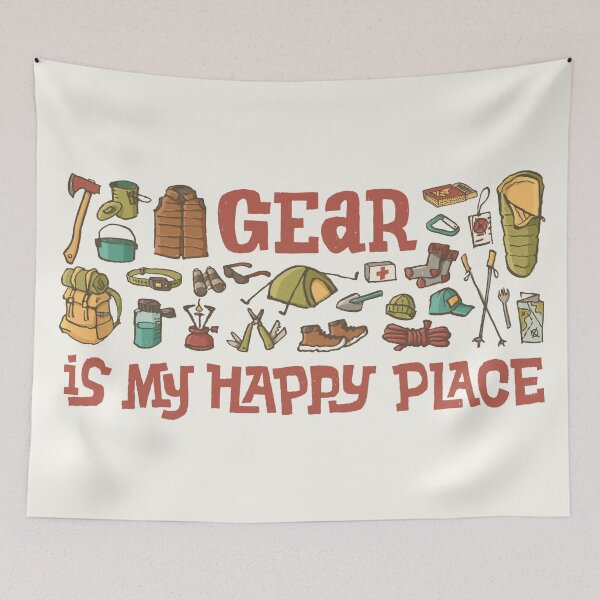 Item preview, Gear is My Happy Place designed and sold by suttonbelyea.