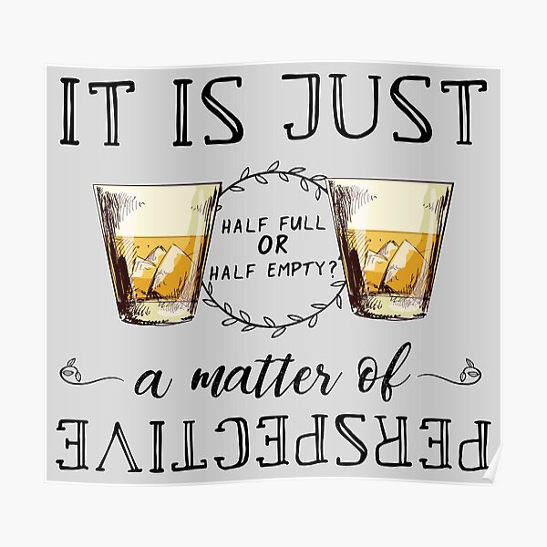 Whiskey lustig Getränke-Untersetzer Das Glas halb leer hb