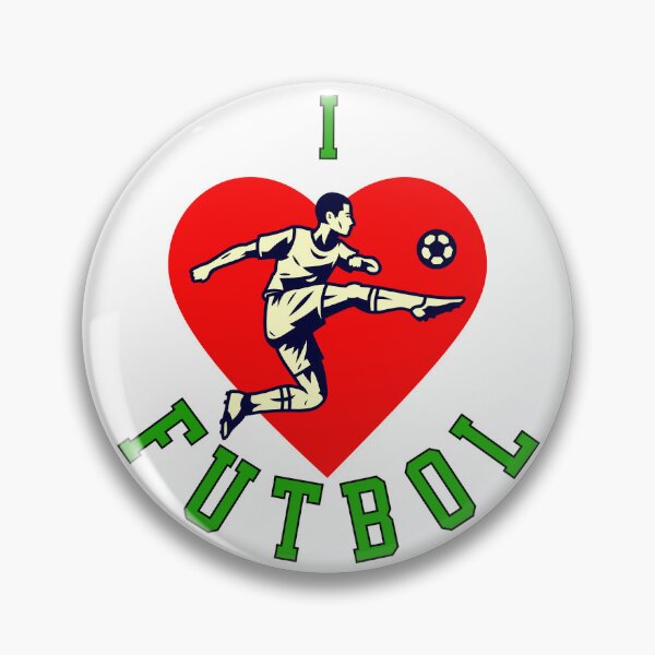 Aperçu de l'œuvre J'aime le coeur de l'attaquant de Futbol créée et vendue par ZeptepiTrends.