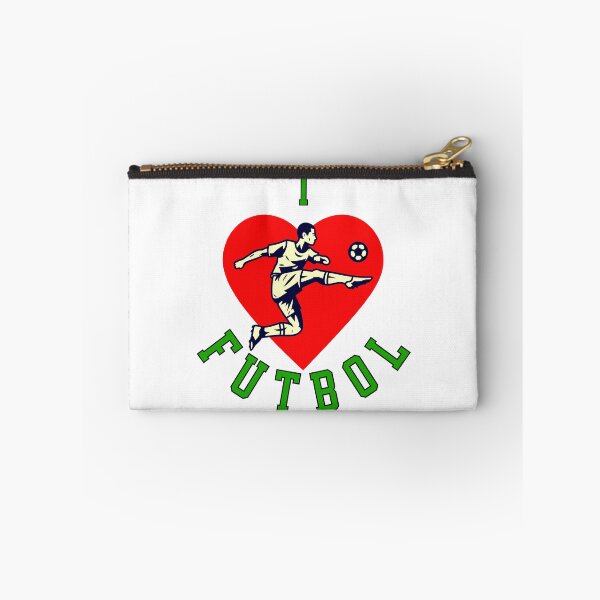Item preview, I Love Futbol Striker Heart  designed and sold by ZeptepiTrends.