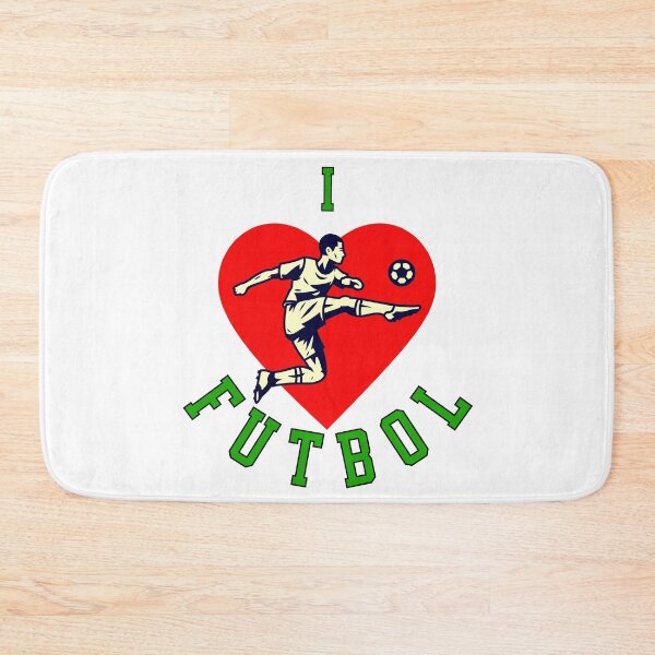 Item preview, I Love Futbol Striker Heart  designed and sold by ZeptepiTrends.