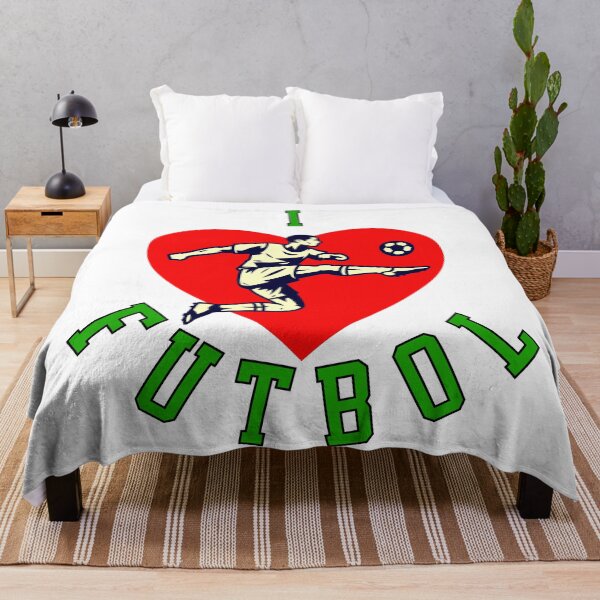 Item preview, I Love Futbol Striker Heart designed and sold by ZeptepiTrends.