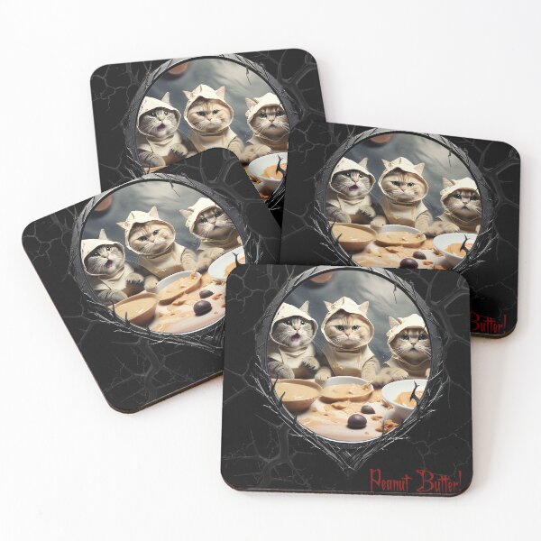Item preview, Cats & Kittens Making A Huge Peanut Butter Mess designed and sold by FatCatStudios.