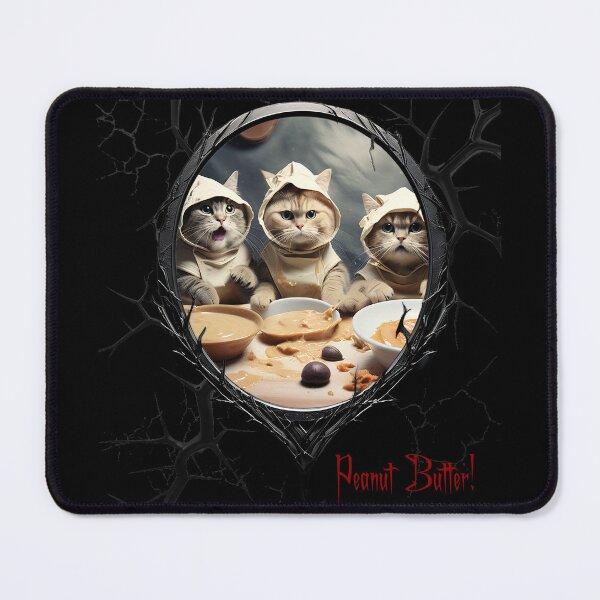 Item preview, Cats & Kittens Making A Huge Peanut Butter Mess designed and sold by FatCatStudios.