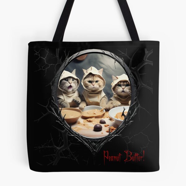 Item preview, Cats & Kittens Making A Huge Peanut Butter Mess designed and sold by FatCatStudios.