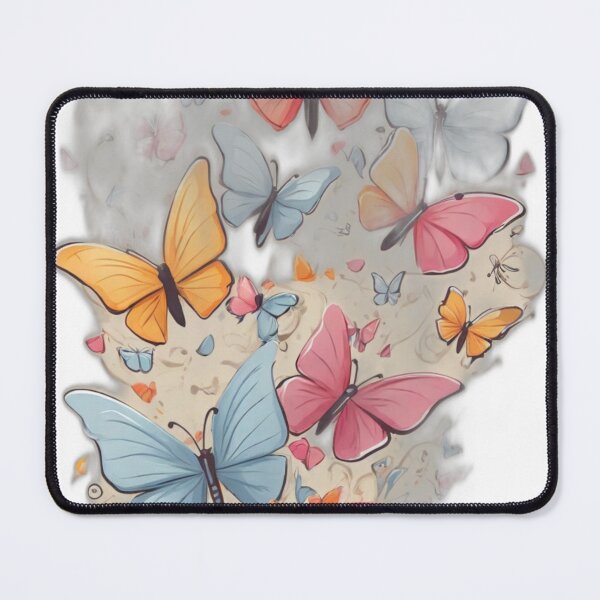 Item preview, Fluttery Whimsy: Cartoon Butterfly T-Shirt Designs designed and sold by Leo digital art.