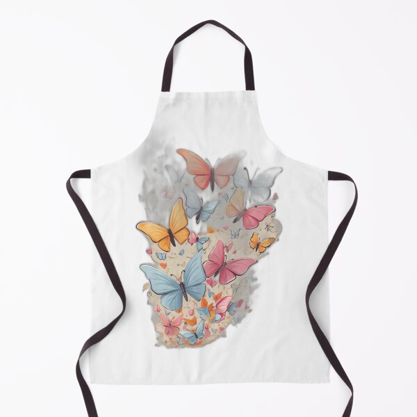 Item preview, Fluttery Whimsy: Cartoon Butterfly T-Shirt Designs designed and sold by Leo digital art.