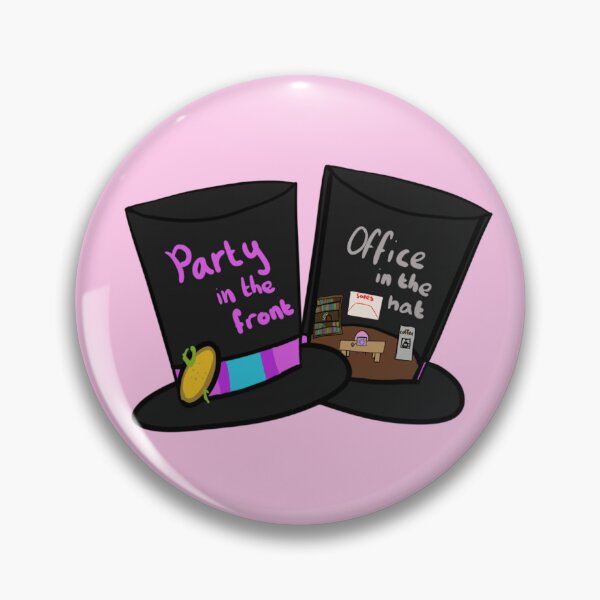 Item preview, Hermitcraft: Party in the front, office in the hat designed and sold by Shirleydocious.