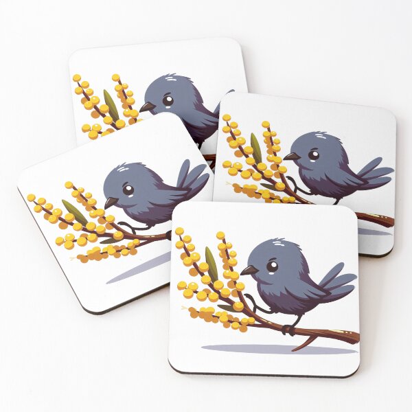 Item preview, Wattle and Bird: A Colorful Encounter designed and sold by Digital Dreams Arts.