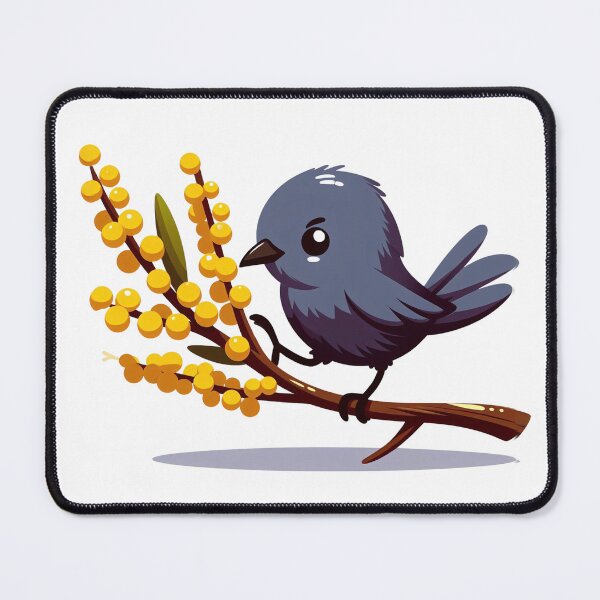 Item preview, Wattle and Bird: A Colorful Encounter designed and sold by Digital Dreams Arts.