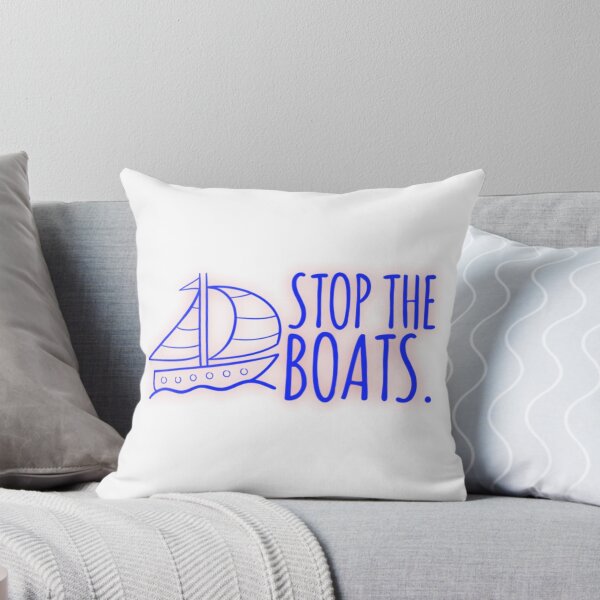 Item preview, stop the boats  designed and sold by 1andydesign.