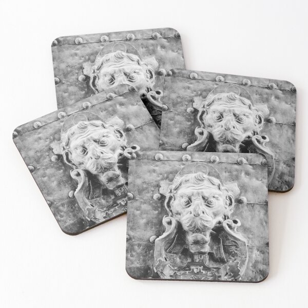 Item preview, Door Knocker Cordoba Black and White Vertical designed and sold by eddiebarronshop.