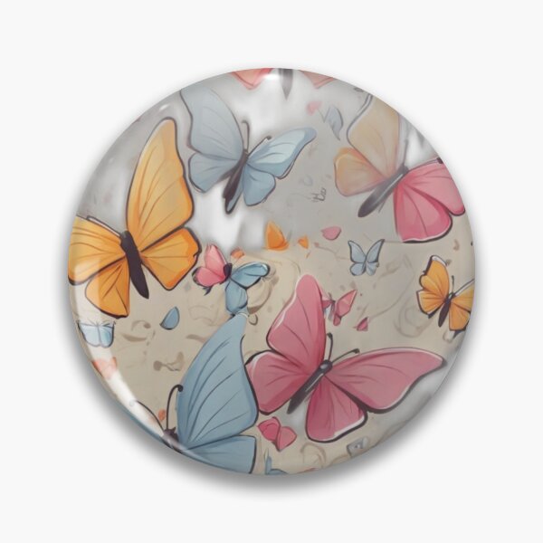 Item preview, Fluttery Whimsy: Cartoon Butterfly T-Shirt Designs designed and sold by Leo digital art.