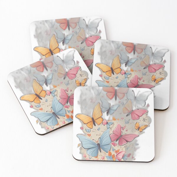 Item preview, Fluttery Whimsy: Cartoon Butterfly T-Shirt Designs designed and sold by Leo digital art.