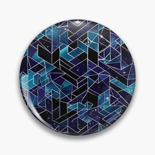 Item preview, Cosmic Harmony Polygons Pattern designed and sold by DreamBackDrops.