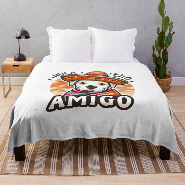 Artikelvorschau, Hola Amigo - Süßes und lustiges Dogo Argentino Design entworfen und verkauft von DethLock.