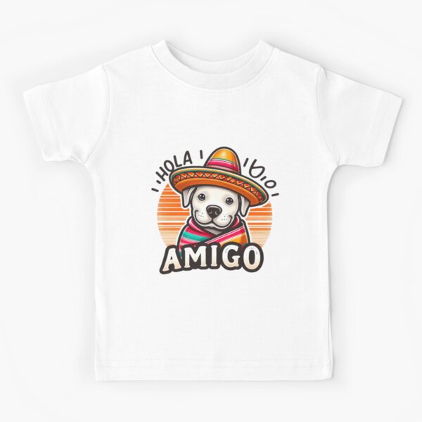 Item preview, Hola Amigo - Cute and Funny Dogo Argentino Design designed and sold by DethLock.