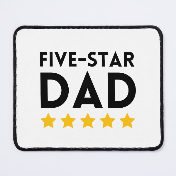 Item preview, Five-Star Dad  designed and sold by GRINspiration.