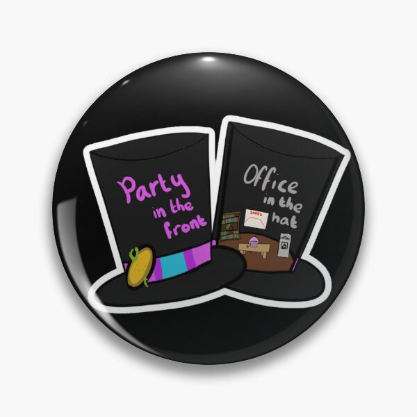 Item preview, Hermitcraft: Party in the front, office in the hat (white outline)  designed and sold by Shirleydocious.