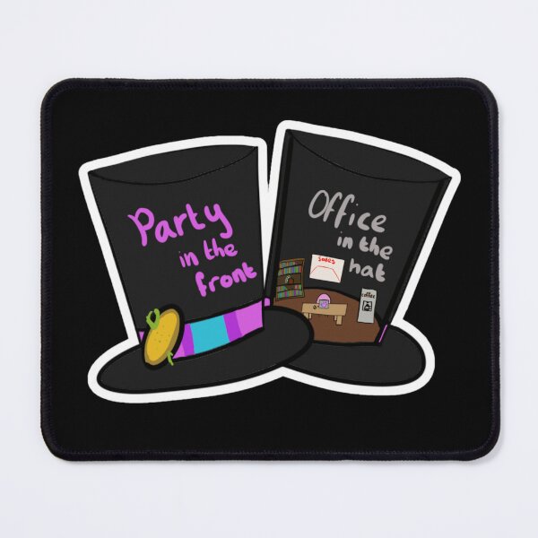 Item preview, Hermitcraft: Party in the front, office in the hat (white outline)  designed and sold by Shirleydocious.
