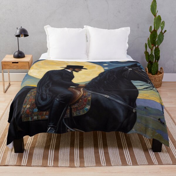Item preview, A gentleman on a black horse designed and sold by M-Y-A-R-T-.