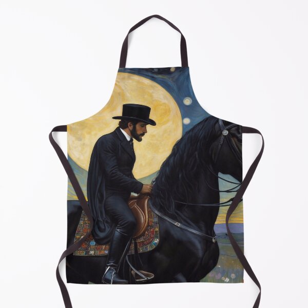 Item preview, A gentleman on a black horse designed and sold by M-Y-A-R-T-.