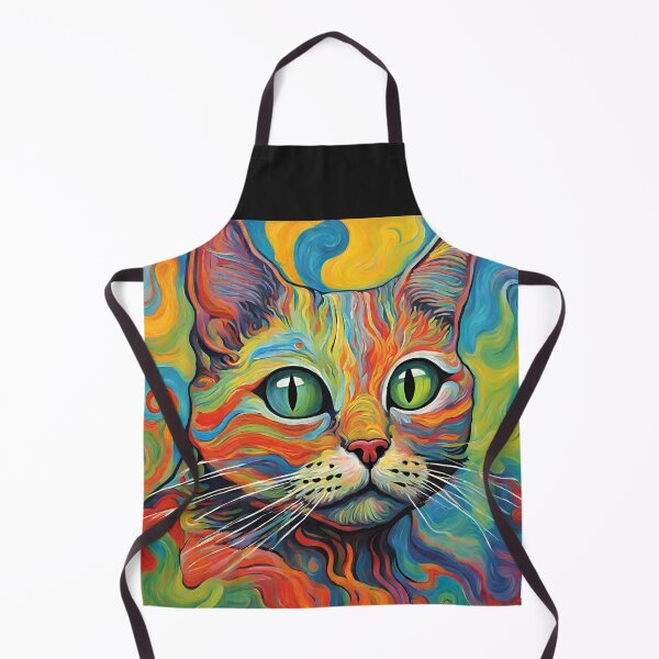 Item preview, Psychedelic Cat designed and sold by Blue Eye.