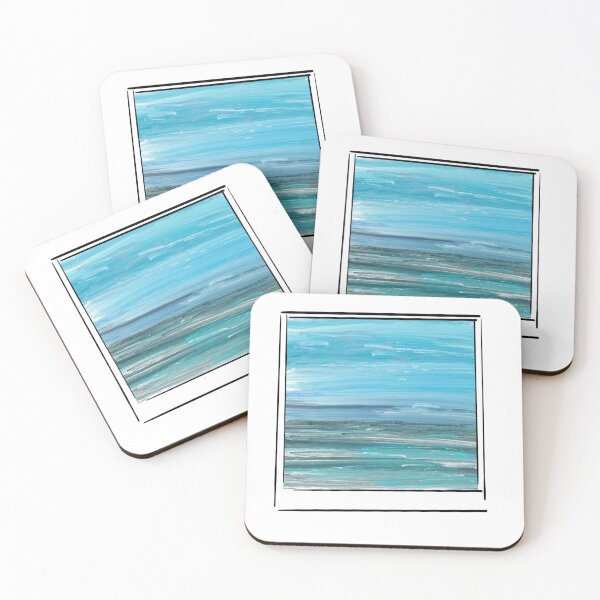 Item preview, Birds Flying Over Spring Waves designed and sold by dogustart.